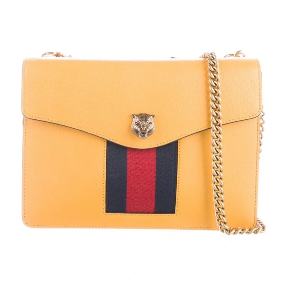 Gucci Animalier Yellow Shoulder Bag - Picture 12 of 15
